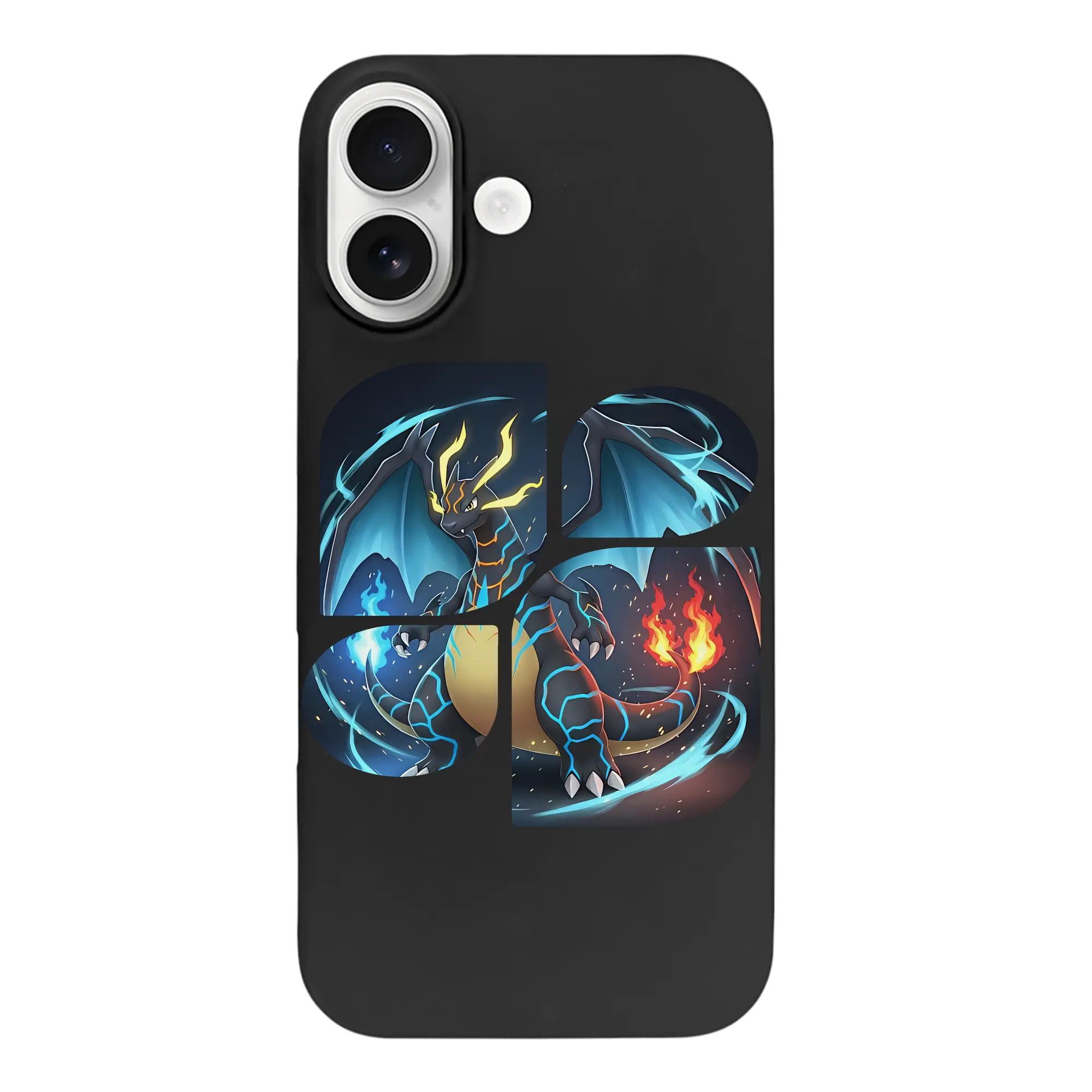 ポケモン グッズ,リザードン - iPhone 17 シリーズ シリコンケース 薄型 耐衝撃 指紋防止 ソフトタッチカバー 精密フィット 傷防止 保護ケース iPhone 17/17 Air/17 Pro/17 Pro Max 対応